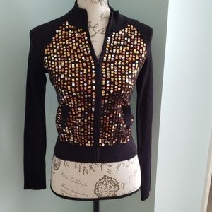 Say What? Zip Sweater